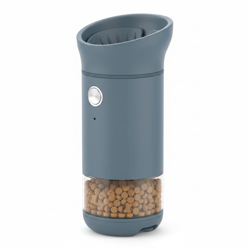 Dog Water Bottle with Food Container